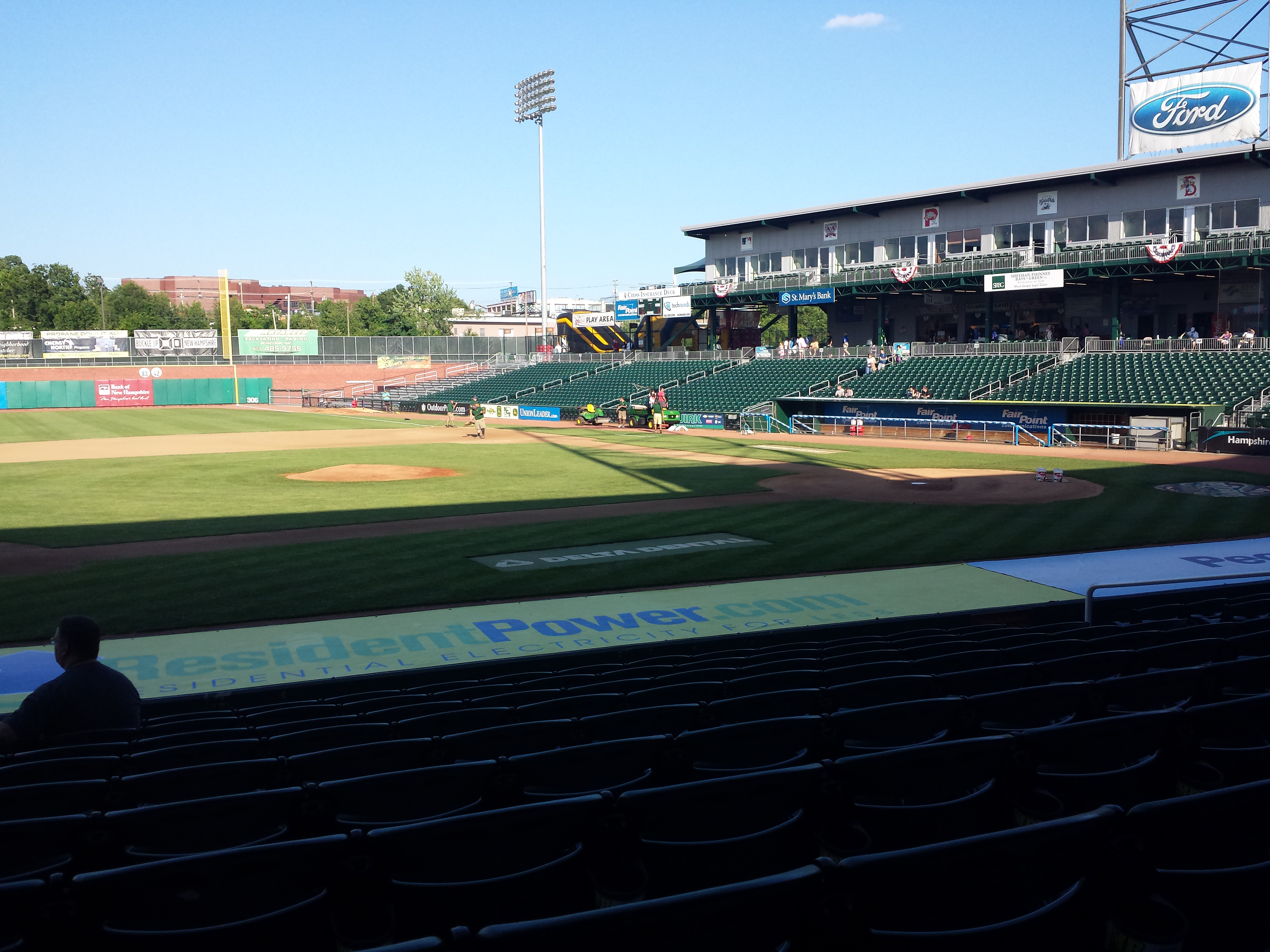NH Fisher Cats Game & Fireworks – July 4th 2013