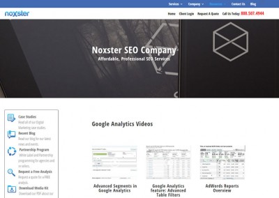 Noxster SEO - Client Project