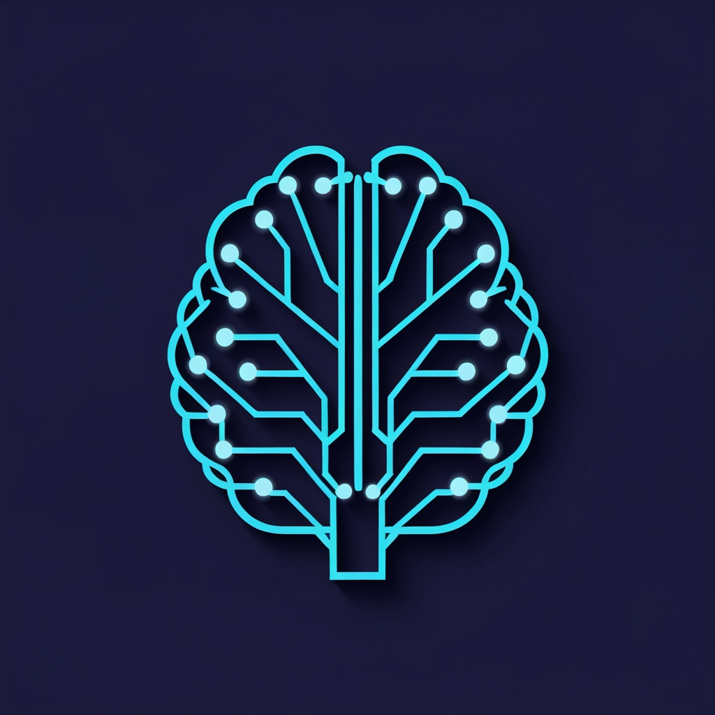AI neural network icon