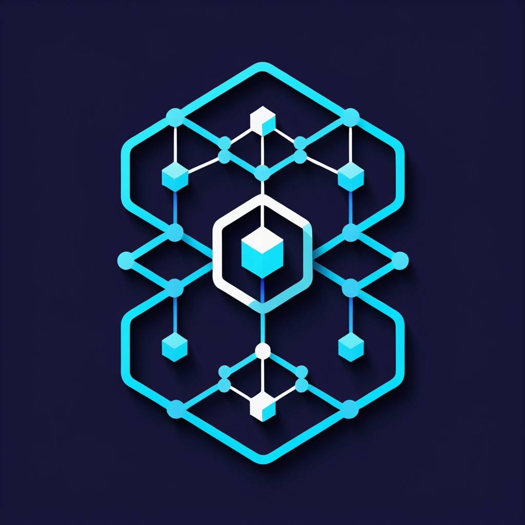 Kubernetes container orchestration icon